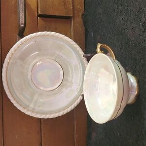 Vintage‎ 1940's Tea Cup & Saucer Made in Occupied Germany